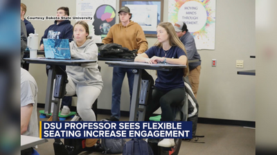 Dakota State University Kinesthetic Classrooms, Dr. Scott Klungseth leads initiative to optimize learning in classrooms across the US
