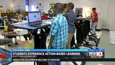 Hyatt Park Elementary Utilizes Action Based Learning - Columbia, SC