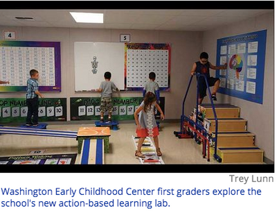Action Based Learning: Washington Early Childhood Center Implements Innovative Learning Lab
