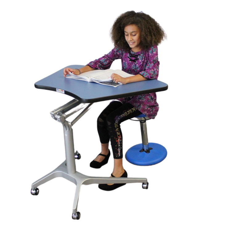Hydraulic discount standing table