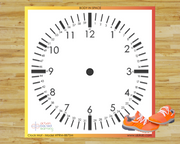 Kinesthetic Clock Mat - Action Based Learning