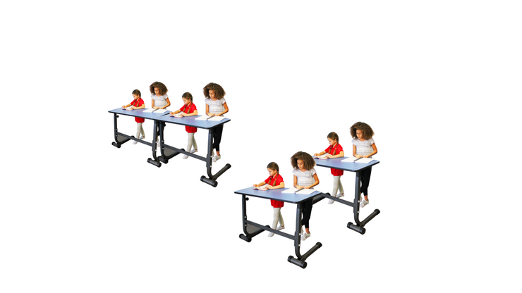 Double Standing Desk Class Pack - Action Based Learning
