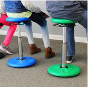 Adjustable Wobble Chairs [ALL AGES] - Action Based Learning