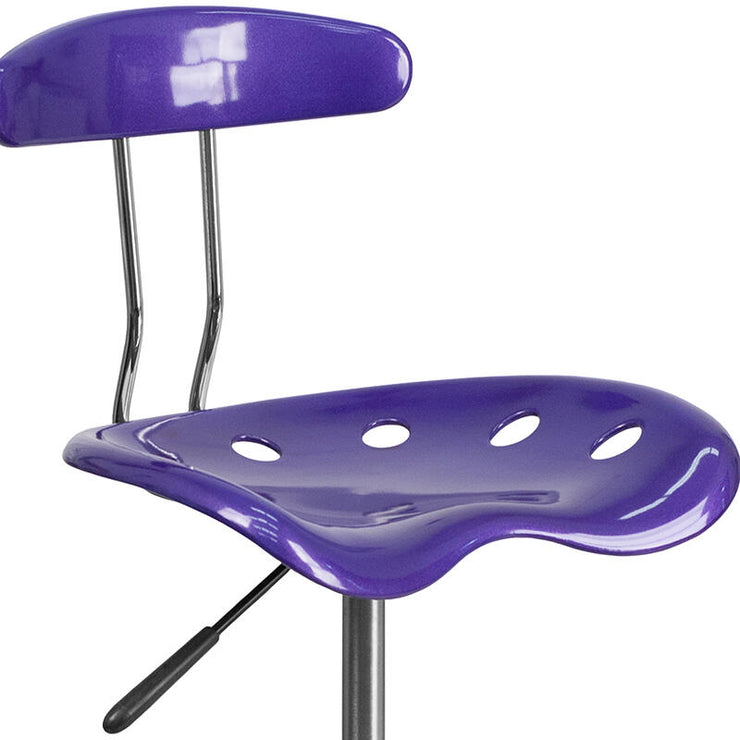Scooter Stool with Back Support - Action Based Learning